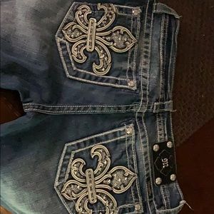 Miss Me crop jeans. Size 30.